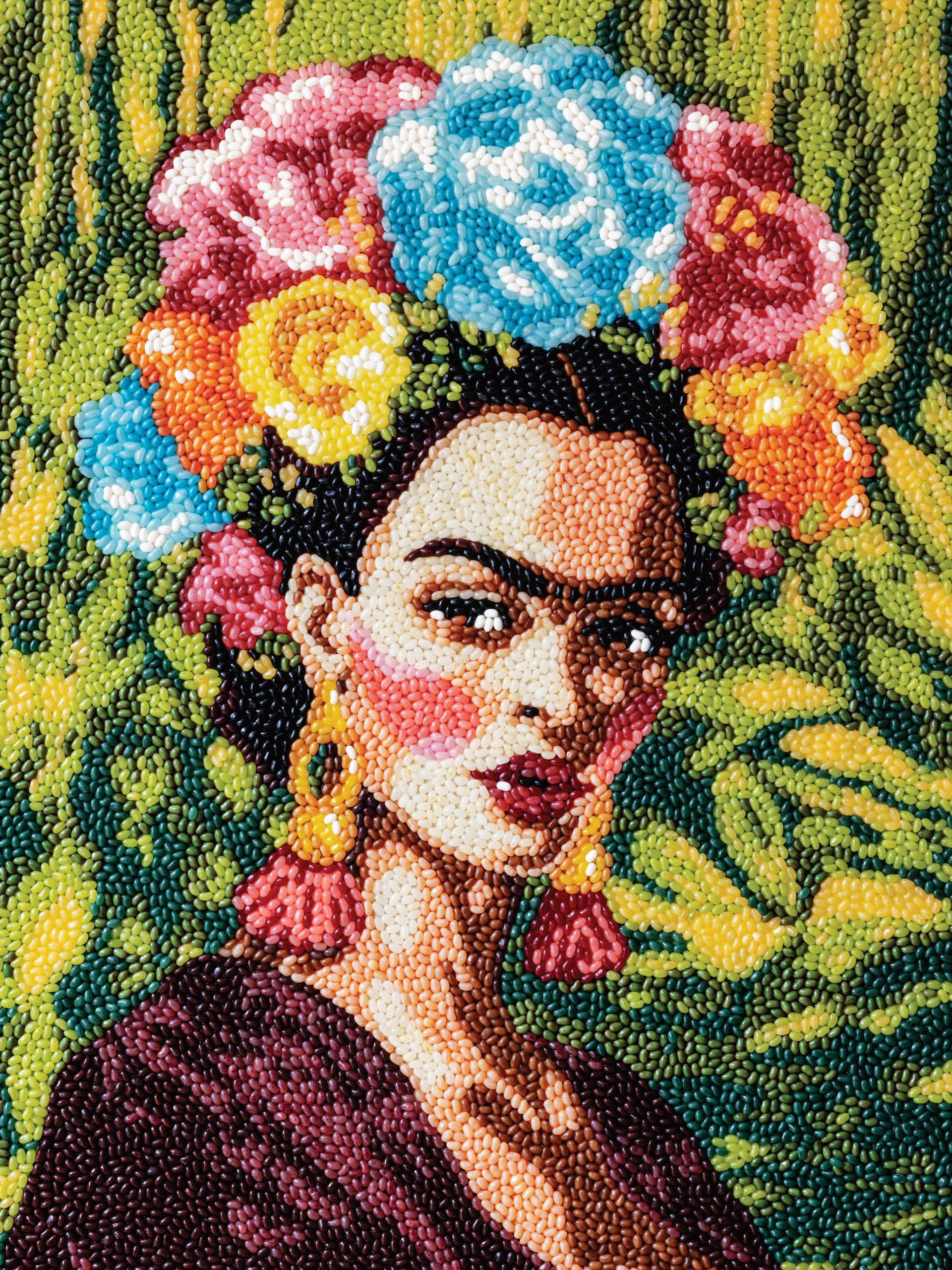 Candy Garden - Frida Kahlo Print