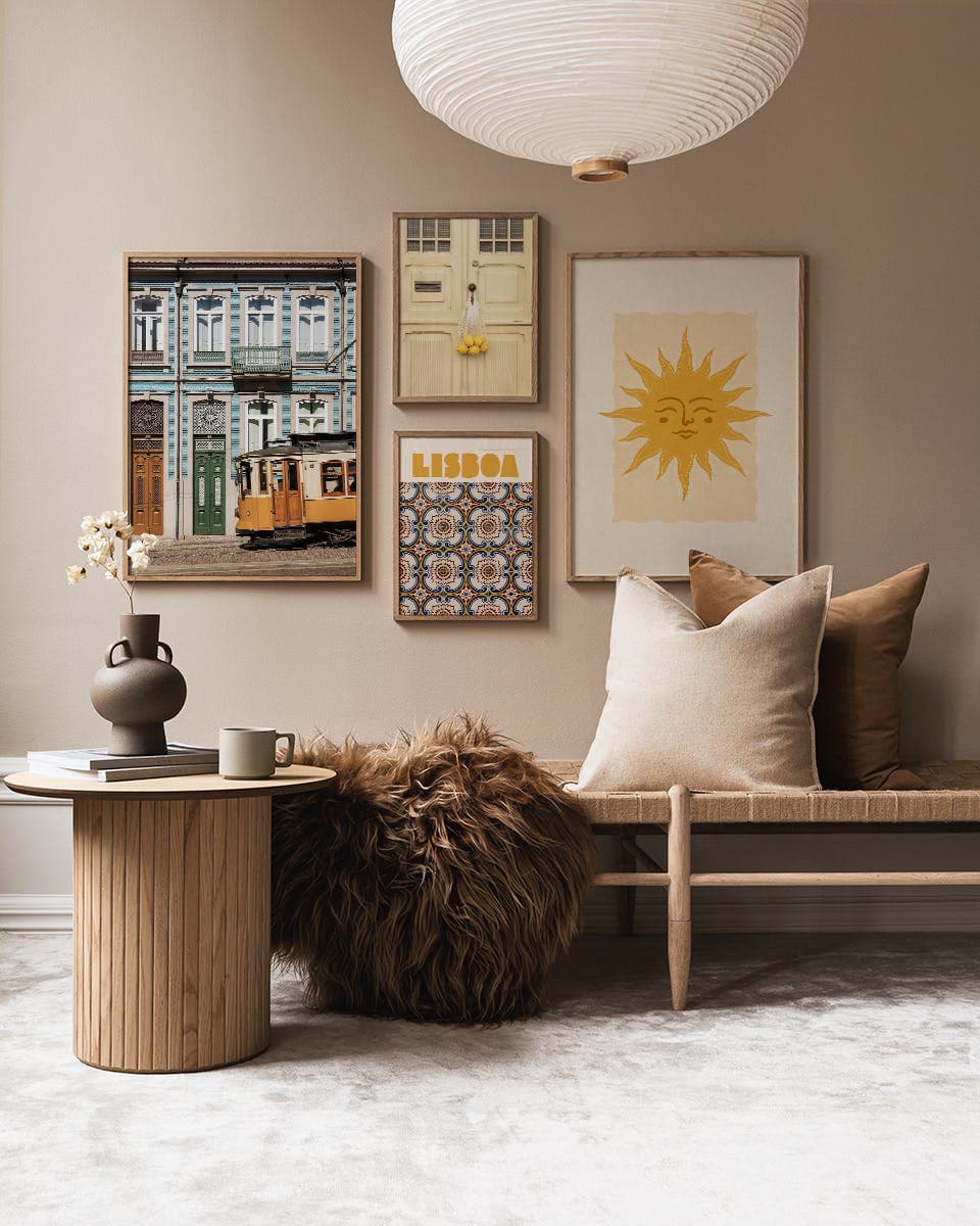 Набор плакатов «Золотая Лиссабон