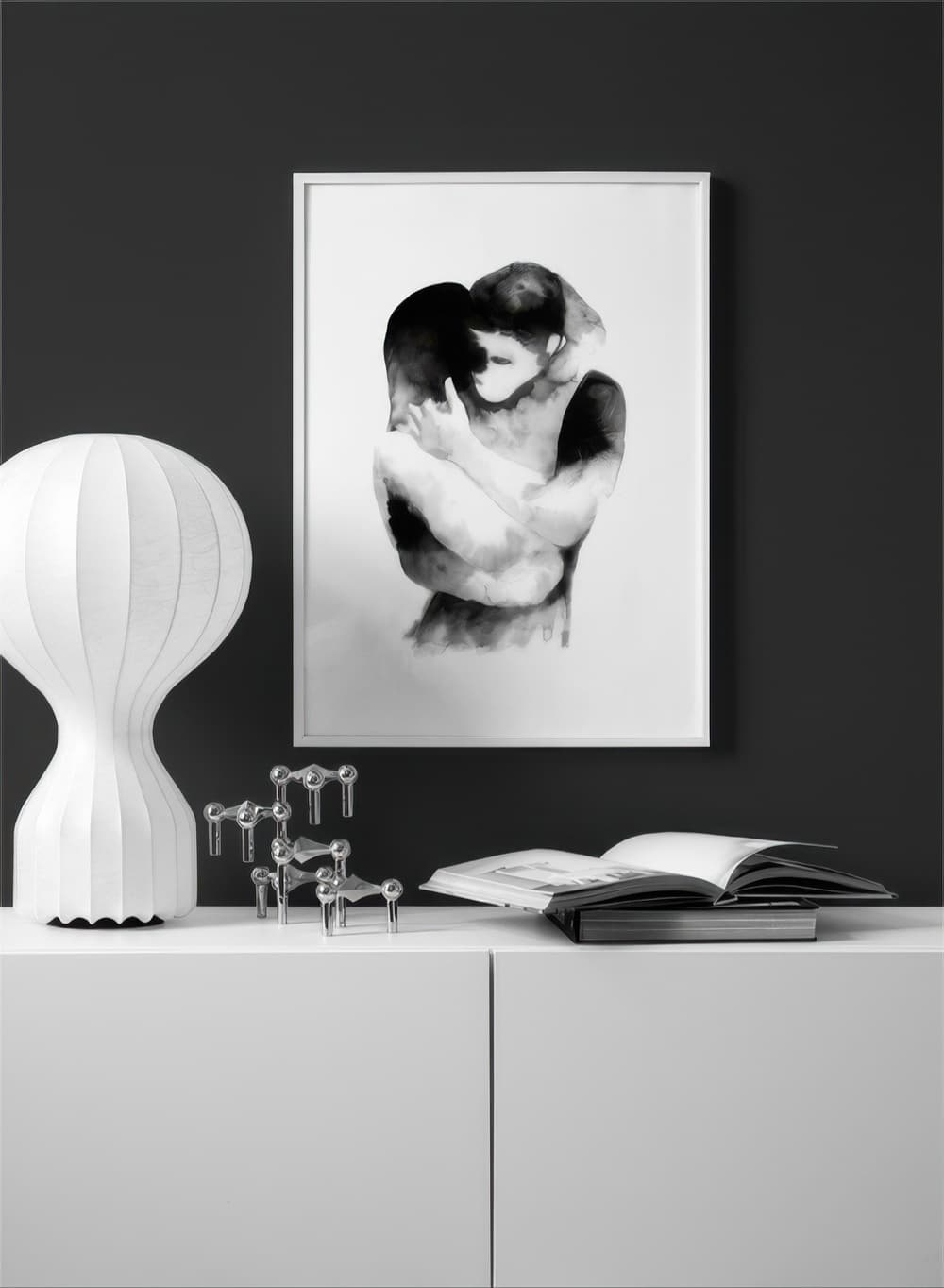 Ink Embrace Print