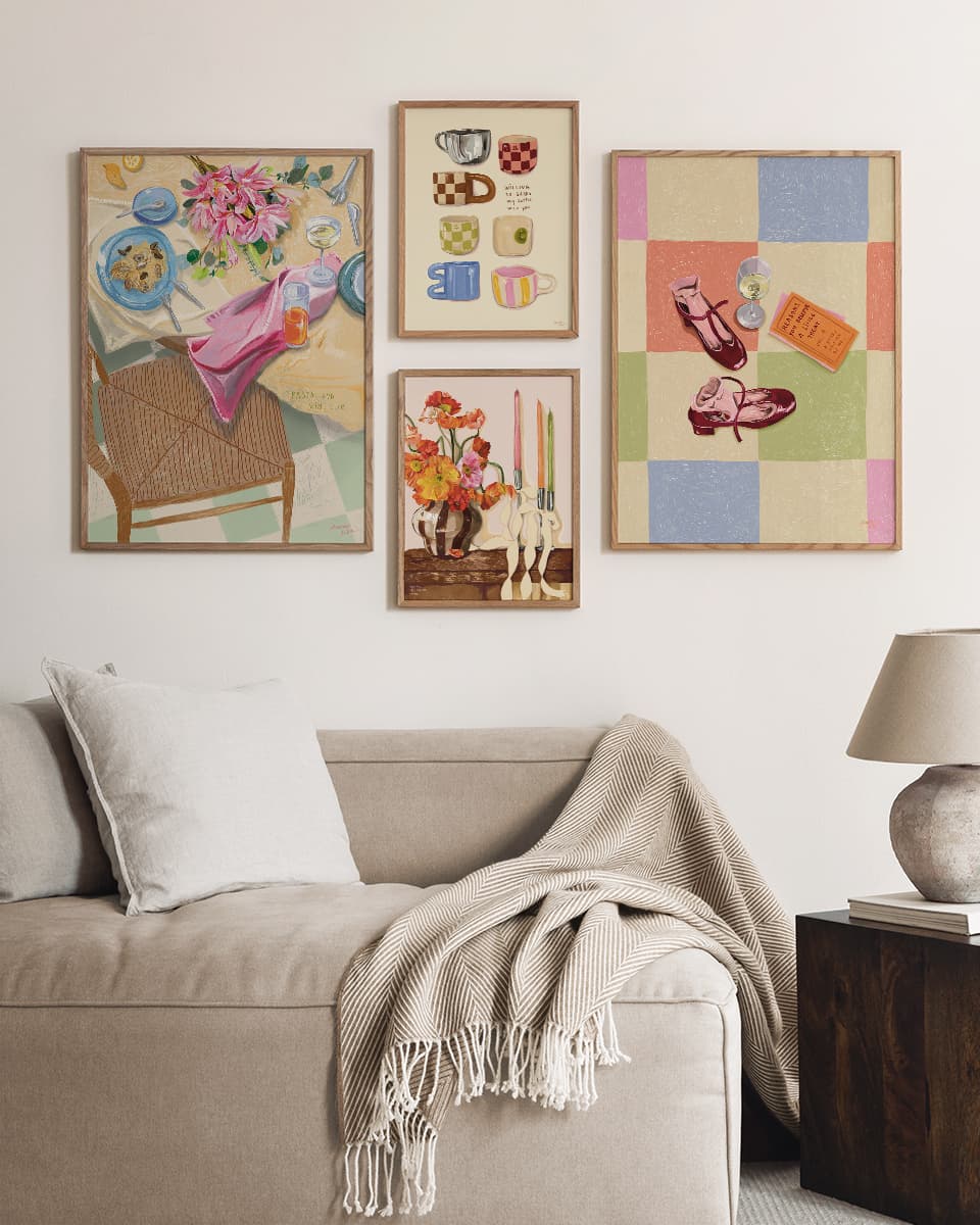 Набор плакатов «Пастельные подборки