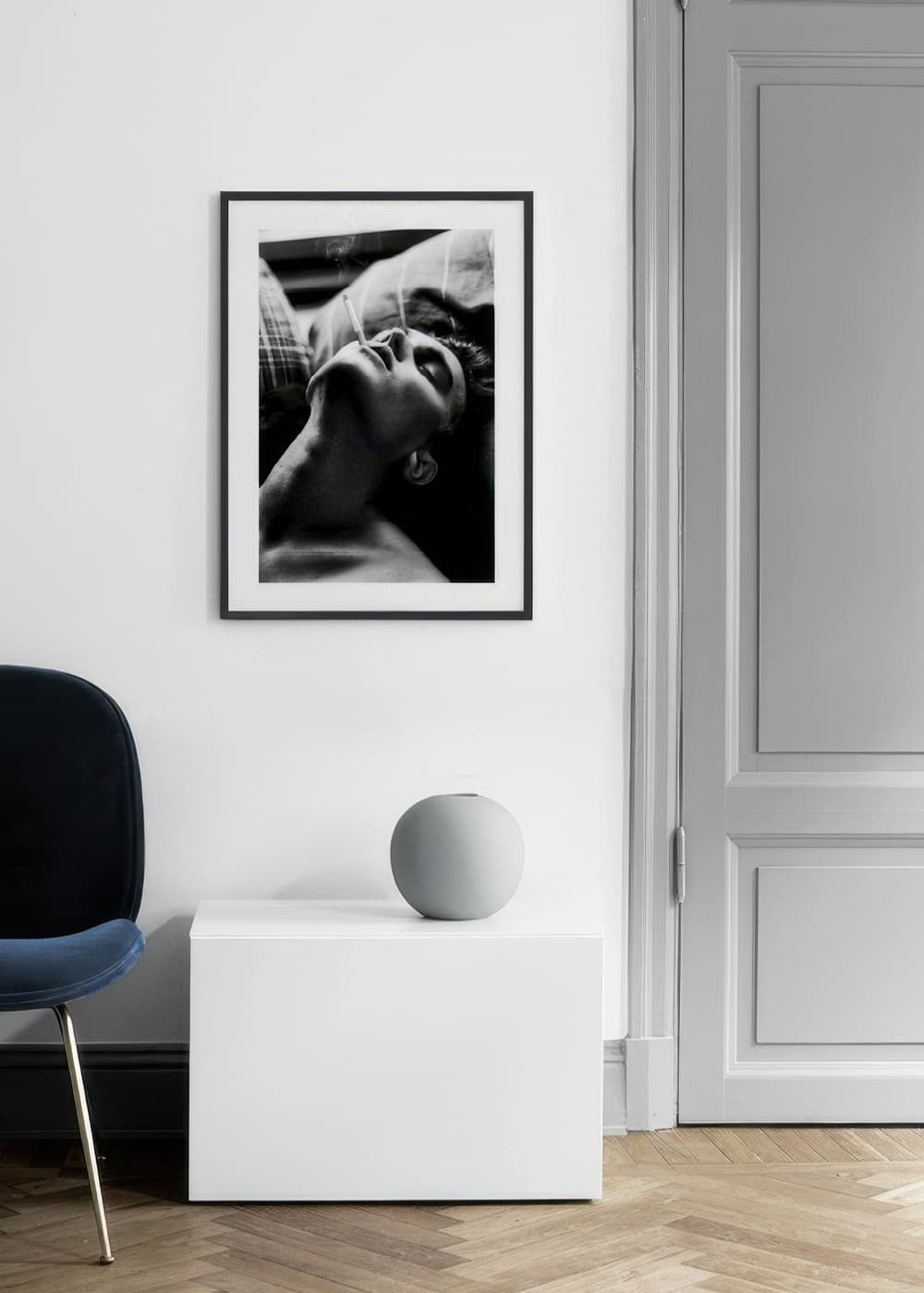 Smoking In Bed Print