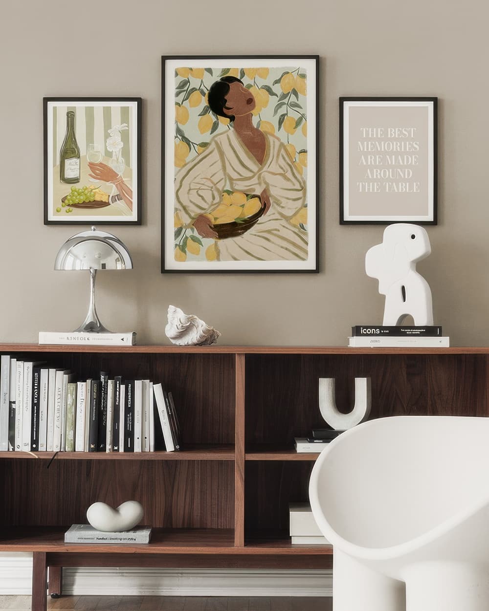 Набор постеров «Настольное трио