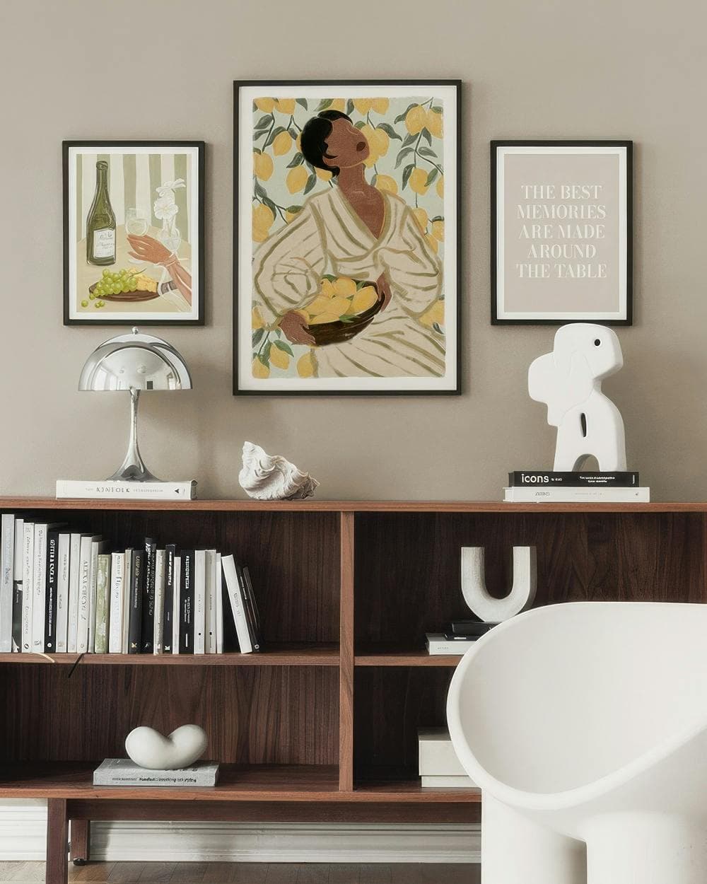 Набор постеров «Настольное трио