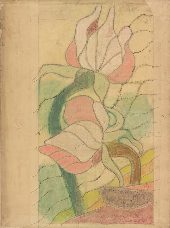 Святой Франциск. Проект витража для пресбитерия костела францисканцев в Кракове