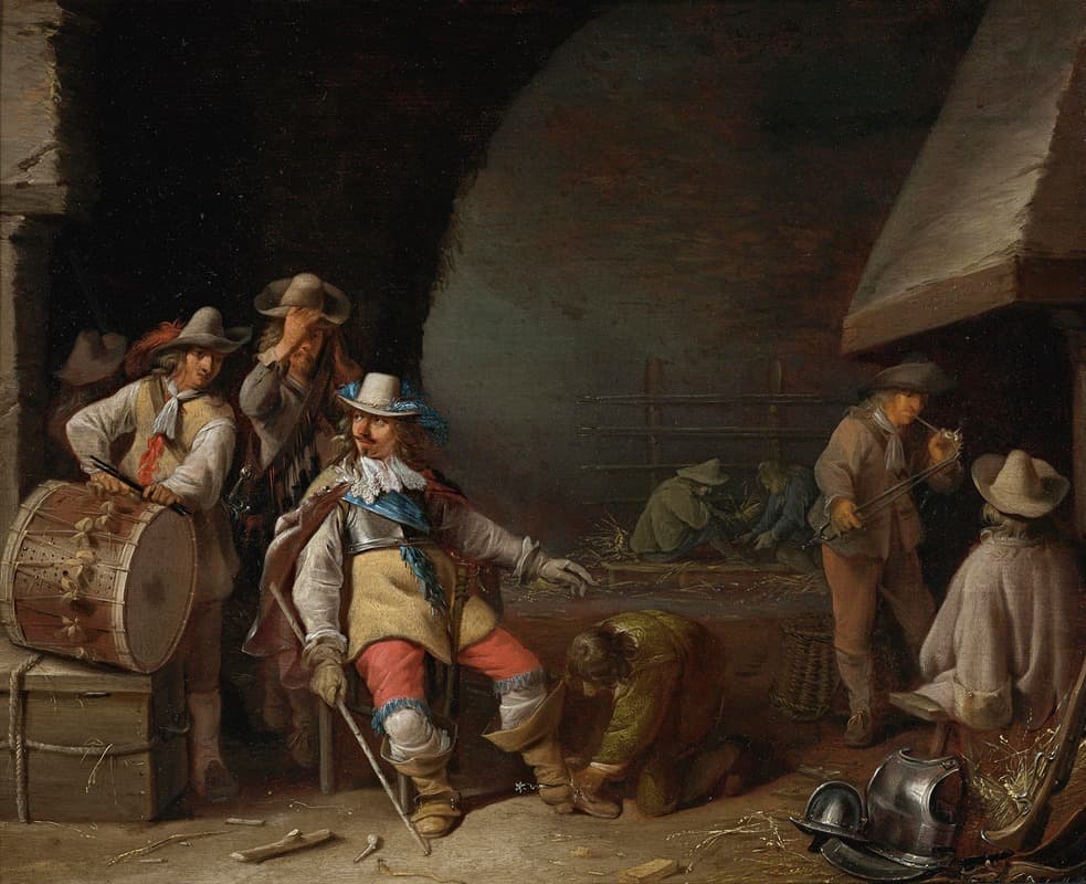 Интерьер караульной