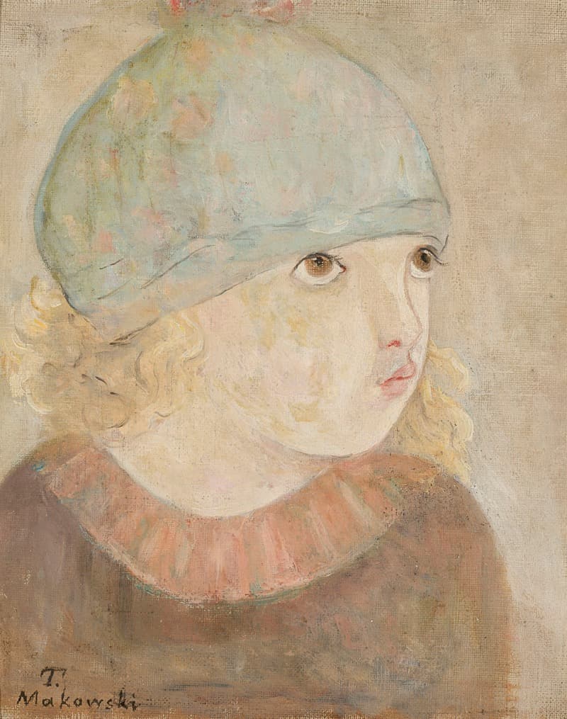 Девочка в синей шапке (Филлет)