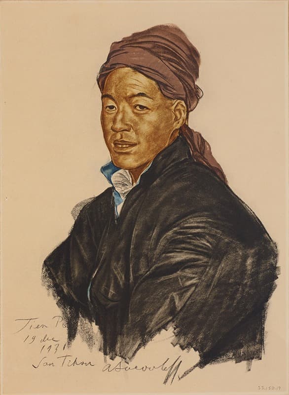 Тьен-По, гид миссии между Хами и Сучжоу