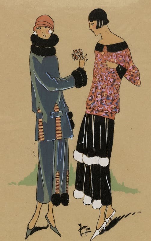 ДВЕ ПОДРУГИ. – Очаровательный бархатный портной…