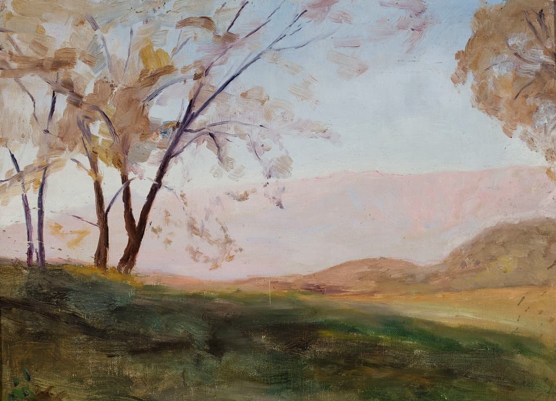 Пейзаж из Масандры. Из путешествия в Крым