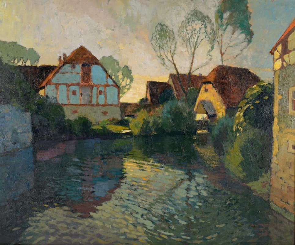 Сумерки в деревне