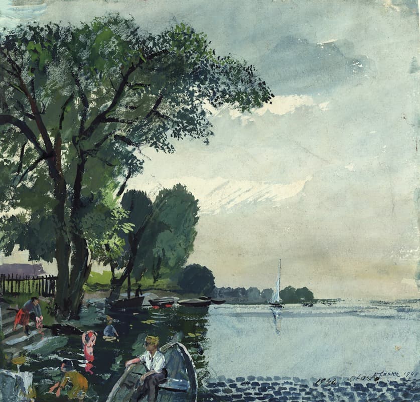 Мотив Пратера на старом Дунае