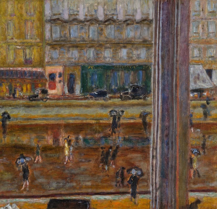 Бульвар де Батиньоль (Дождь)