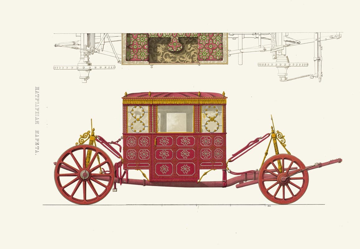 Патриаршая карета. (изображение 1.)