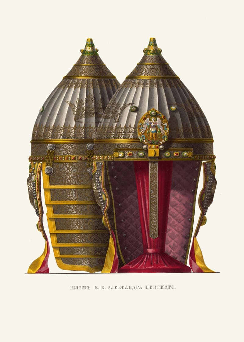 Шапка первого наряда, царя Михаила Федоровича, называемая Астраханской. (изображение 1.)