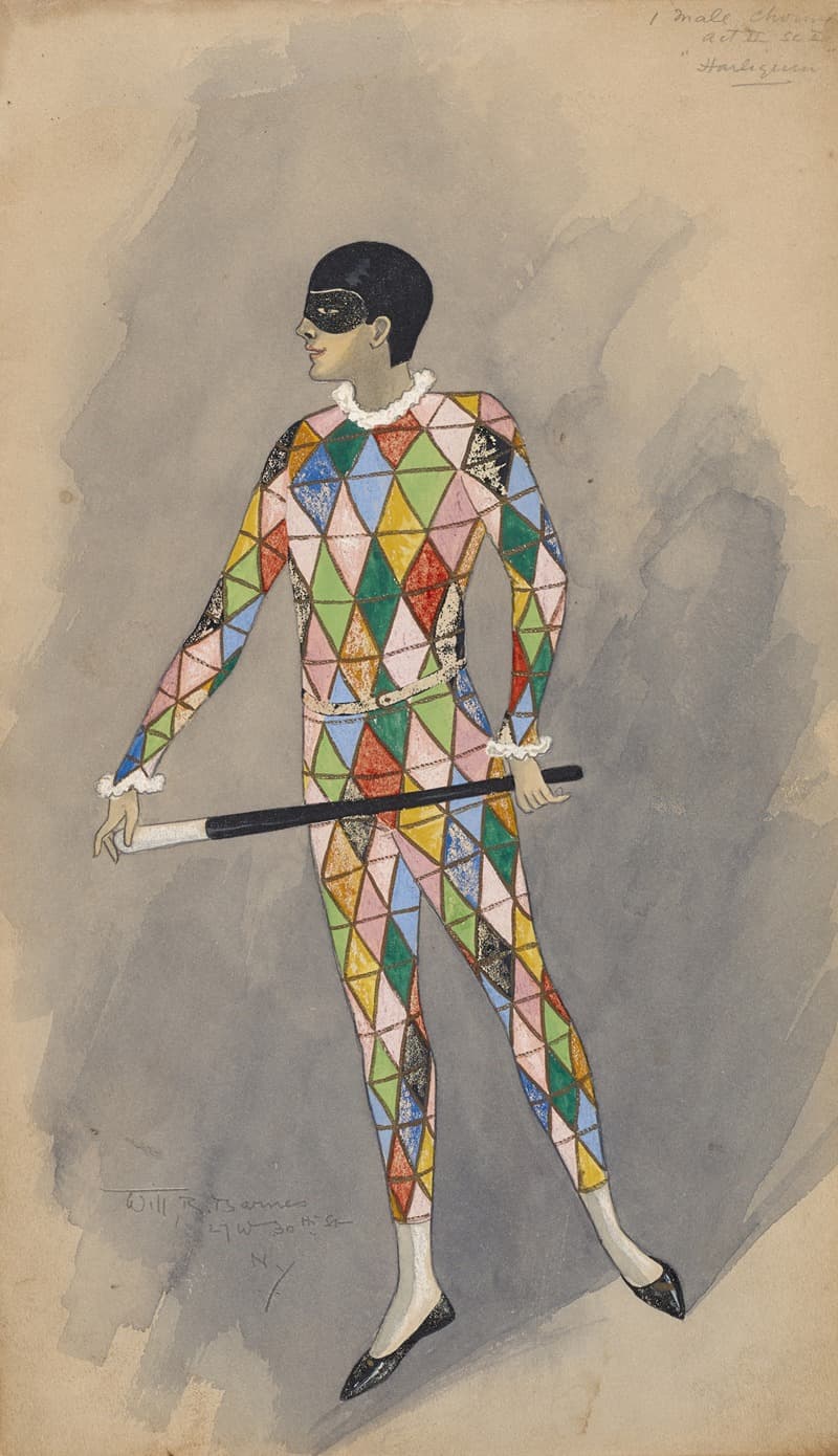 1 Мужской хор - Акт II Сцена I - Арлекин