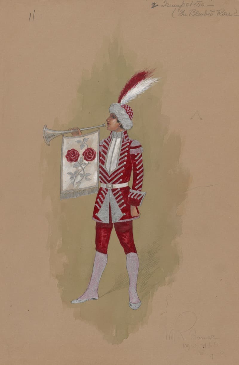 2 Трубача (Смешанная роза)