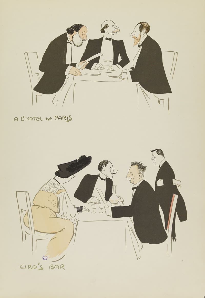 В отеле де Пари. Бар Сиро