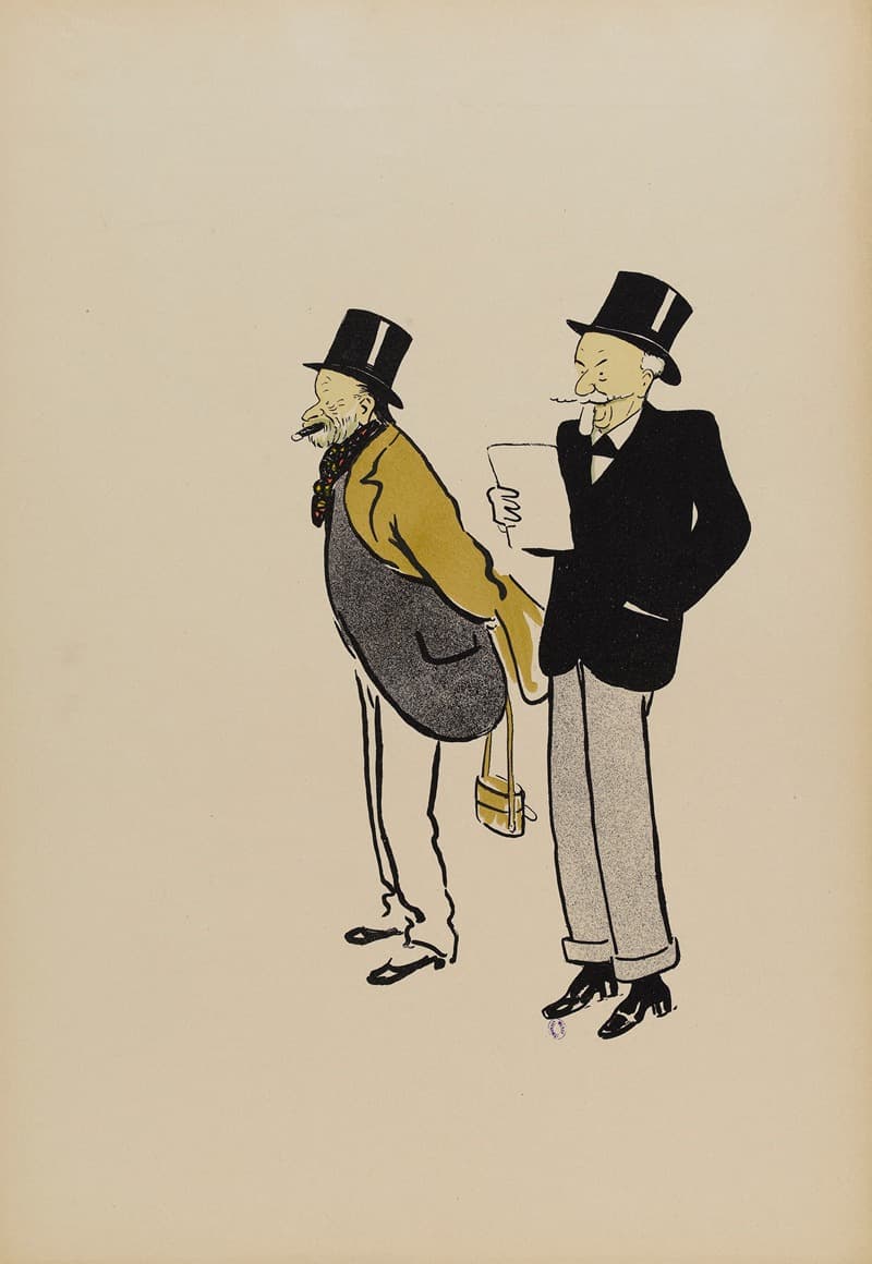 Комт Анри Деламарр и виконт де Ла Редорт