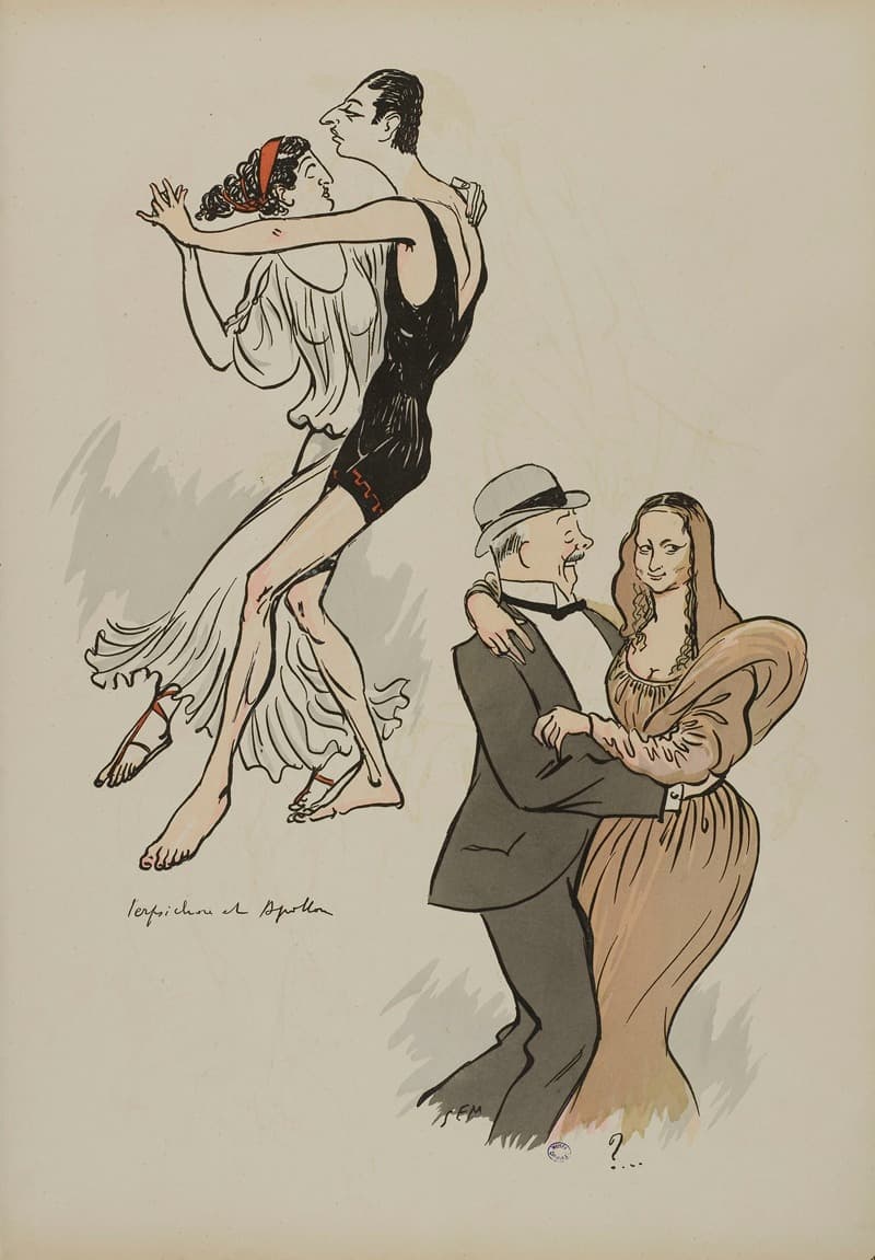 Перифсикора и Аполлон; барон Морис де Ротшильд, гречанка, Фишхофф, Джоконда