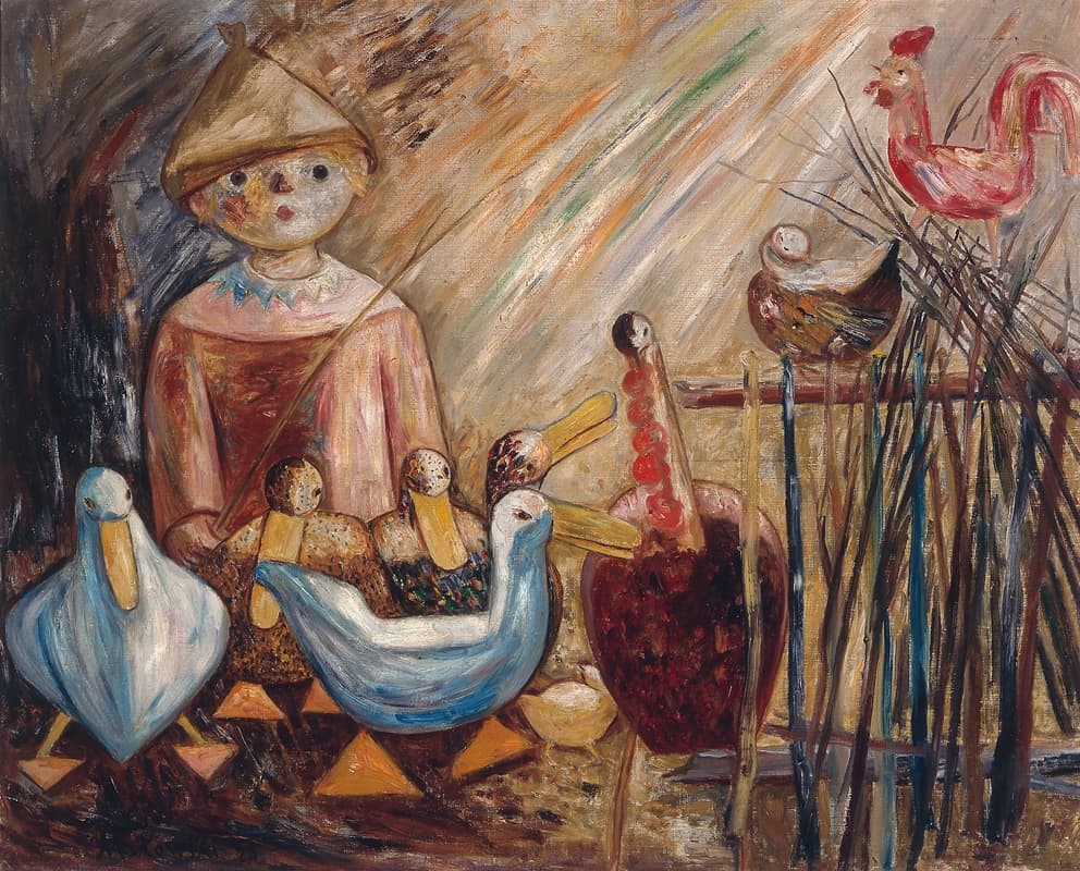 Сельский дворик