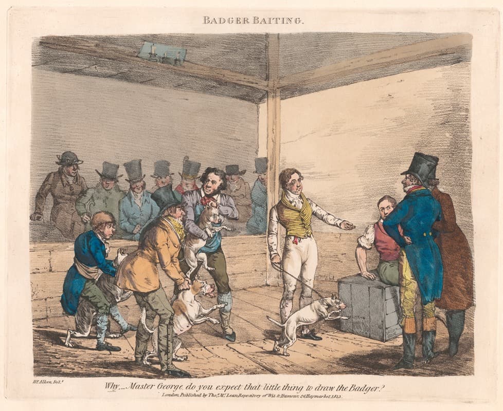 Сцены из жизни мастера Джорджа – охота на барсуков