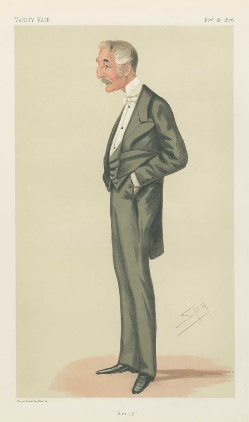 Военные и военно-морские; 'Генри', генерал-майор сэр Генри Персивал Де Бейт, 18 ноября 1876