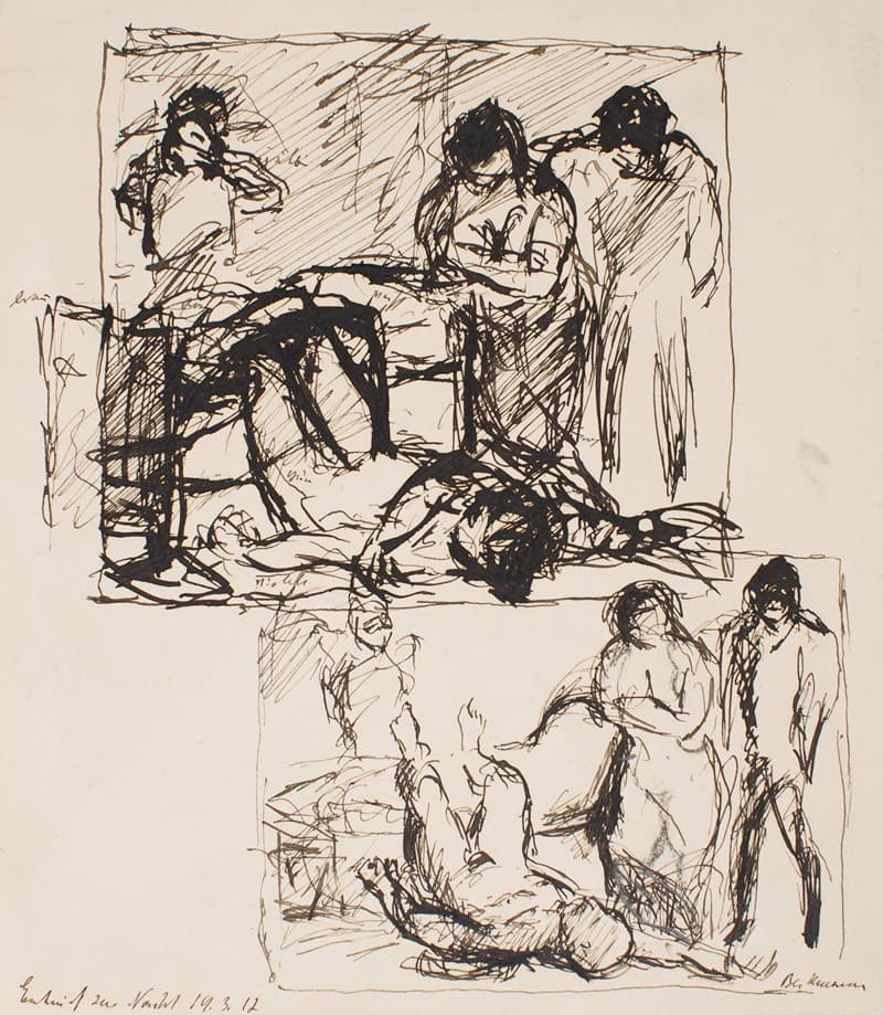 Эскиз для Ночи '1912