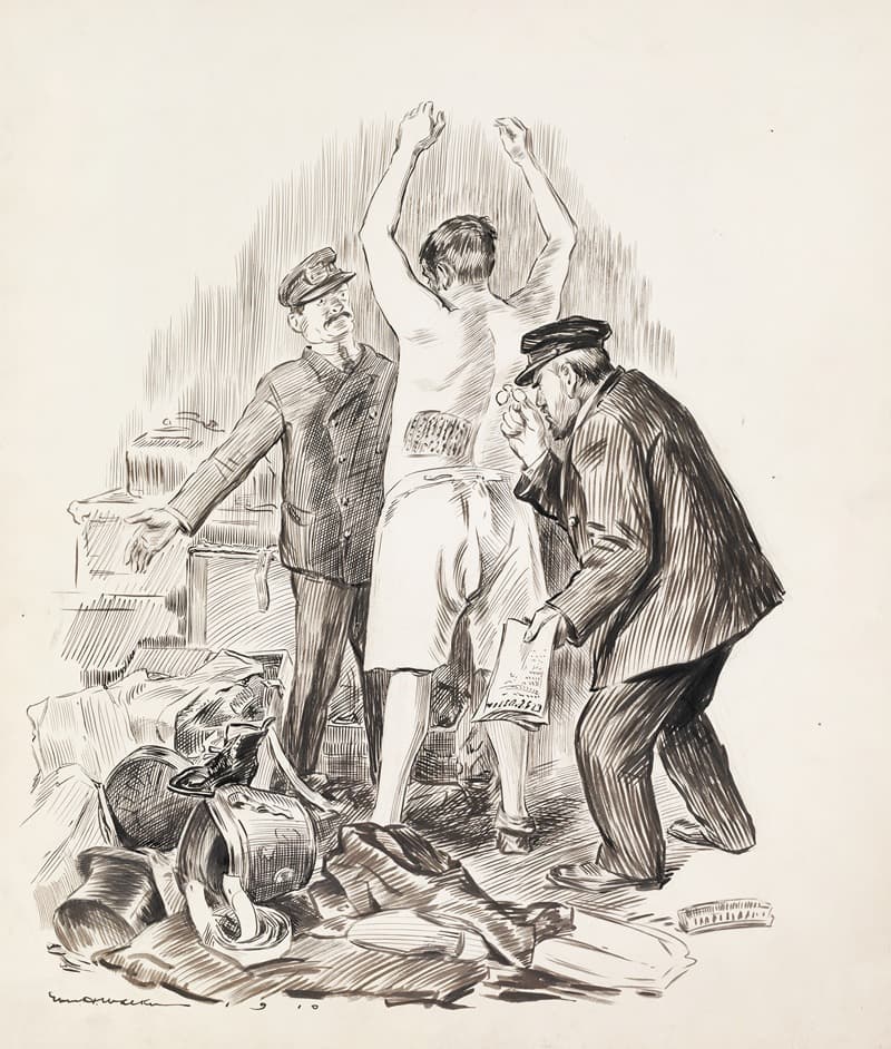 Таможенный придирчивый. Отведите его в офис оценщиков