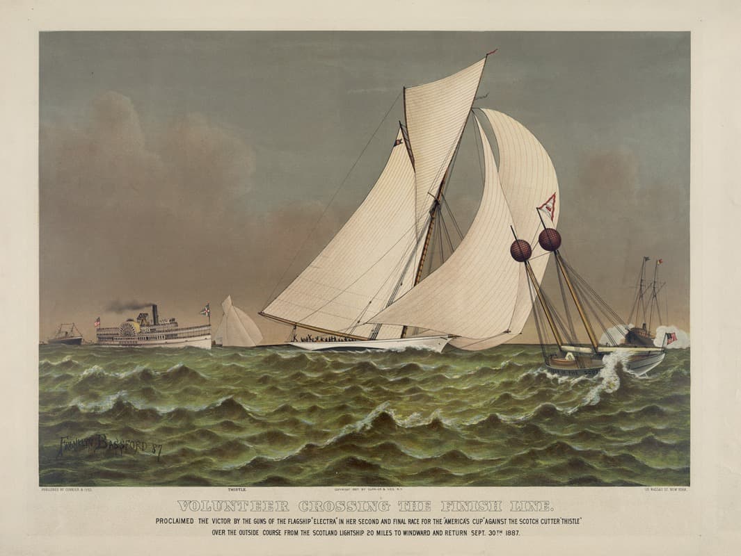 Доброволец пересекает финишную линию