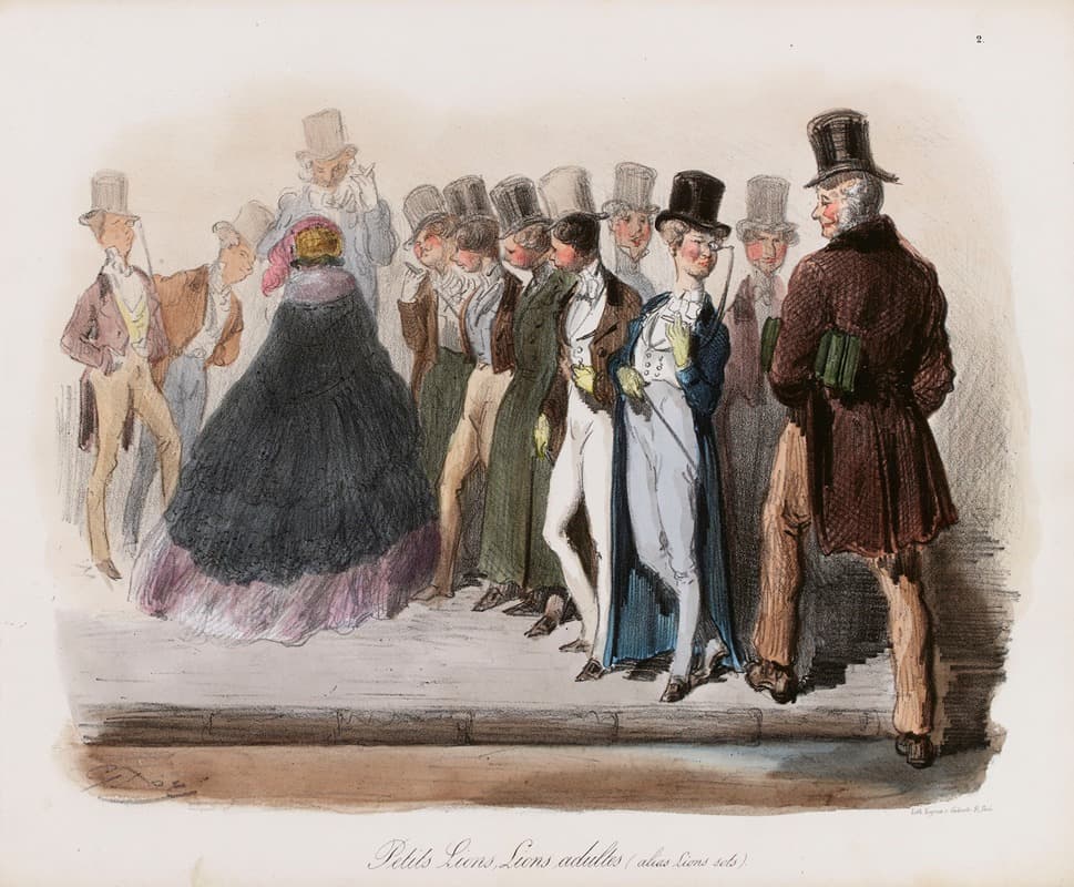 La ménagerie parisienne (Premier tirage) Pl.03