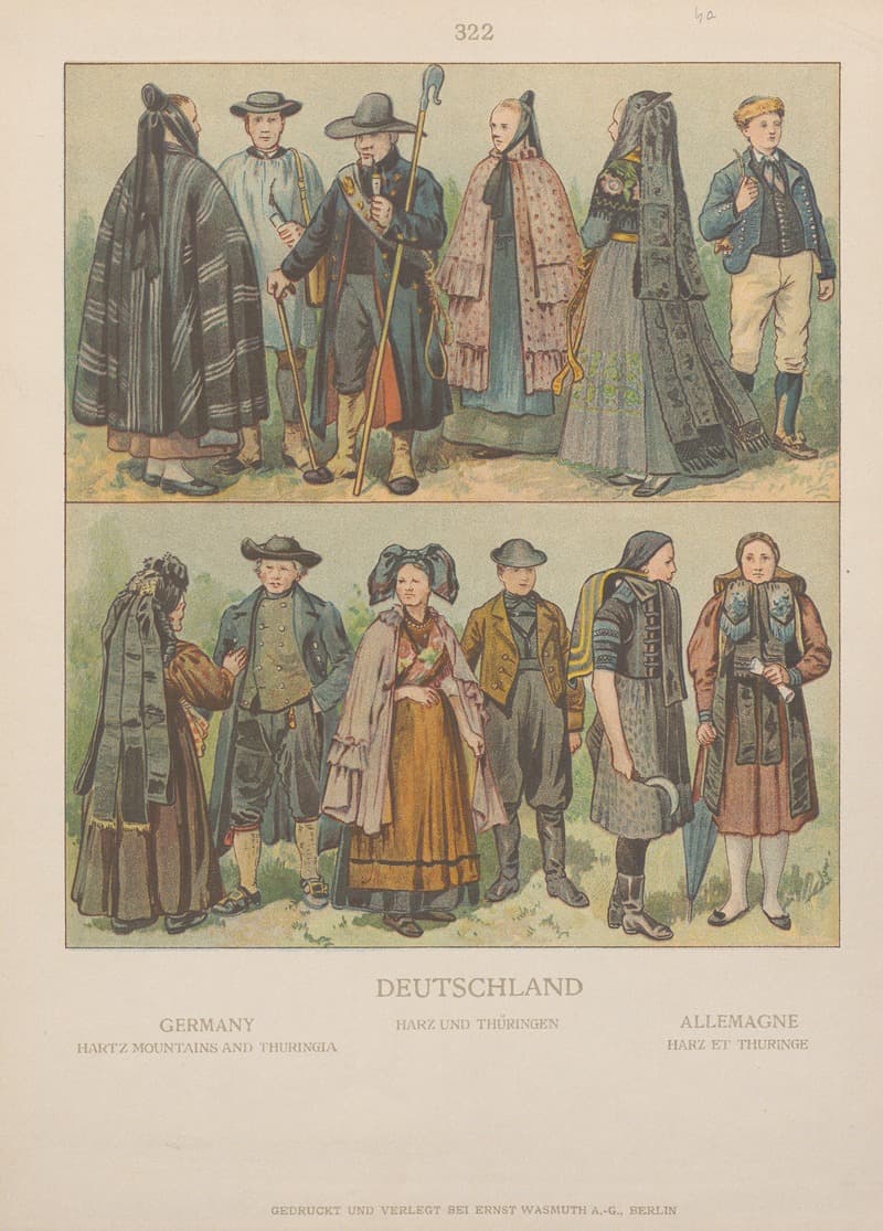 Германия; Горы Харц и Тюрингия