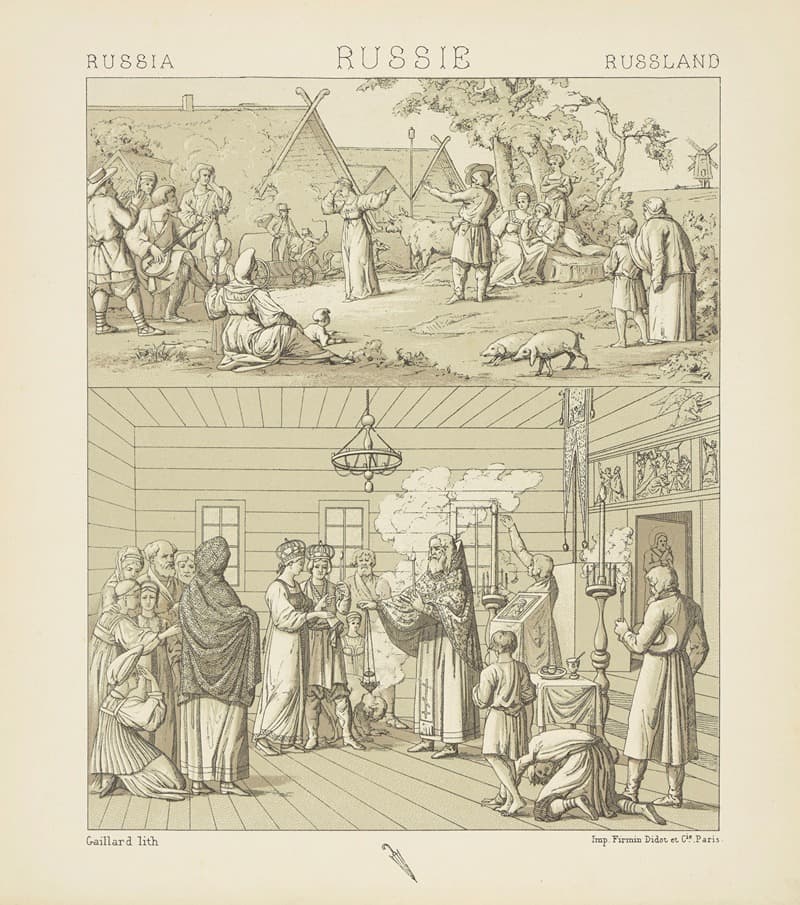 Славянская свадьба; русская танцевальная