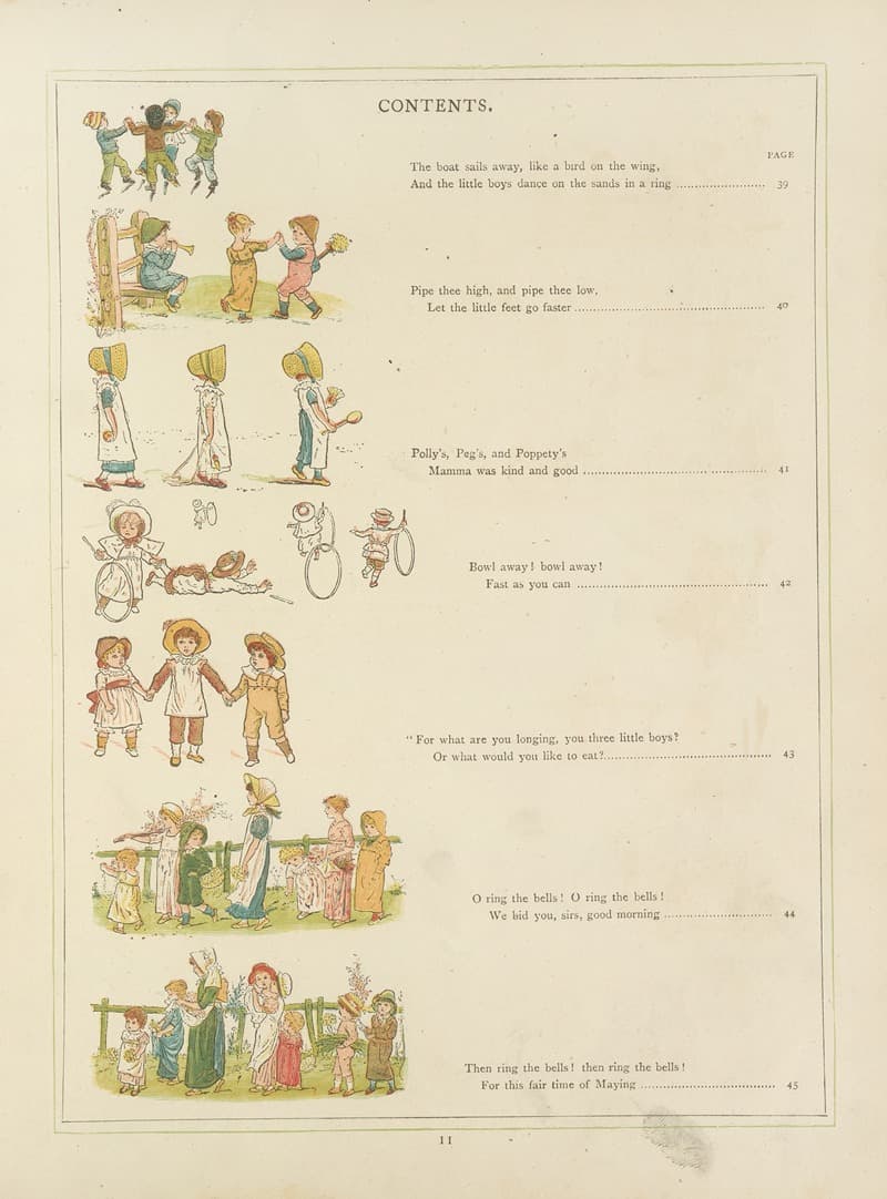 Под окном; картинки и рифмы для детей Пл.12