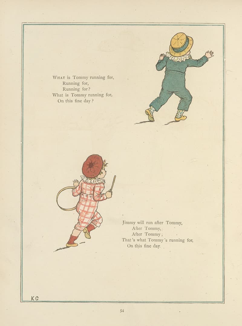 Под окном; картинки и рифмы для детей Пл.53