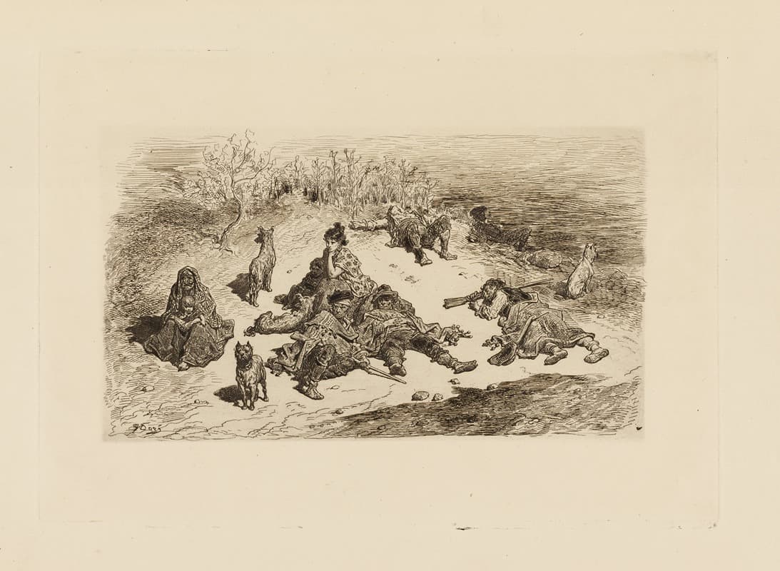 Contrebandiers espagnols (Spanish Smugglers)