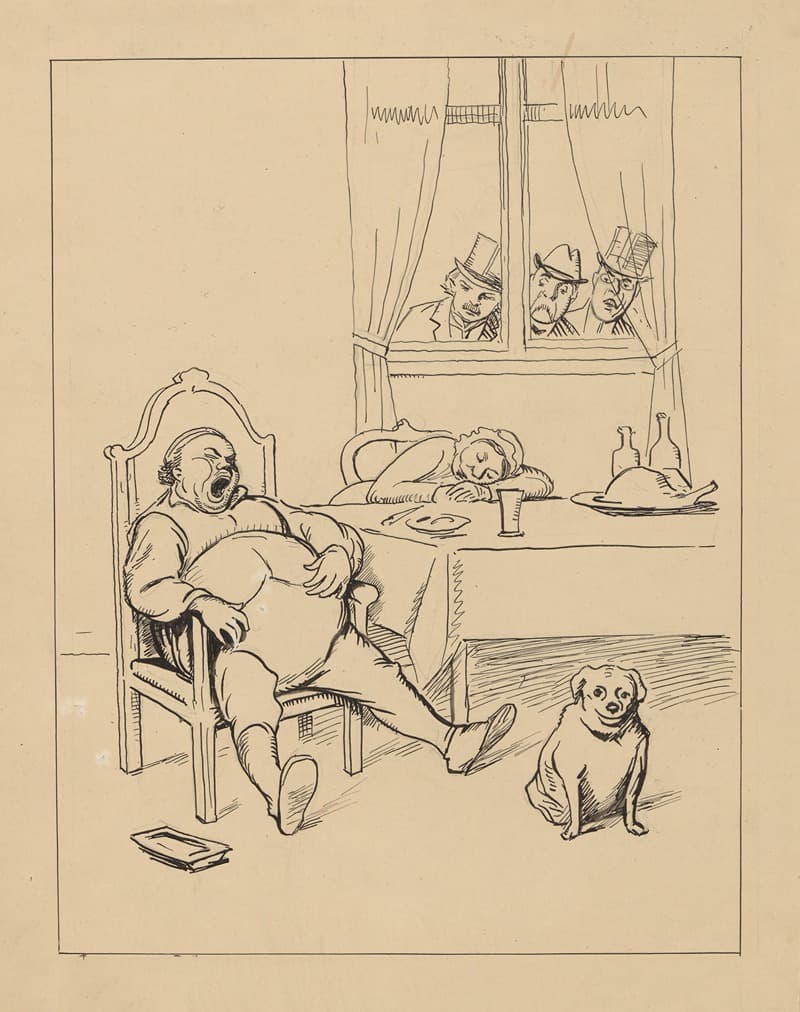 Датский референдум. (После Вильгельма Марстранда)