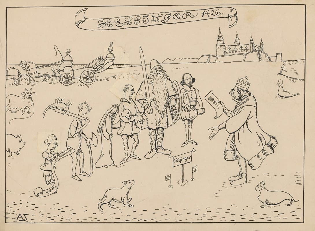 Эрик Померанский основывает Эльсинор 2 июня в 11:30 утра.