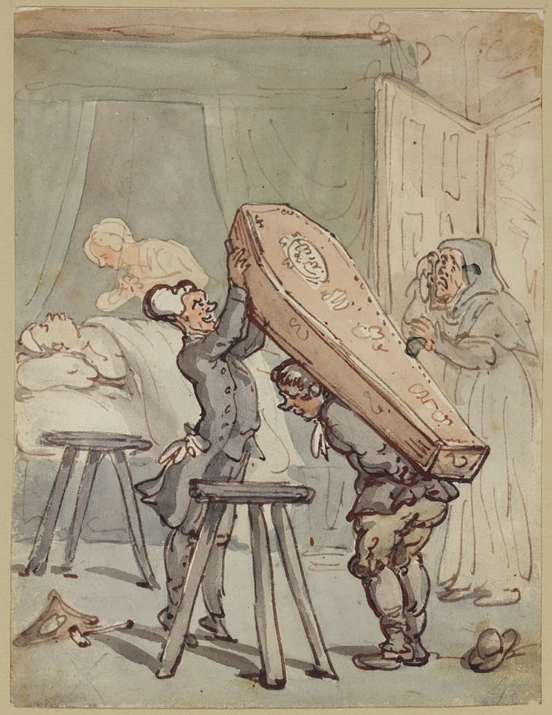 Прибытие гроба