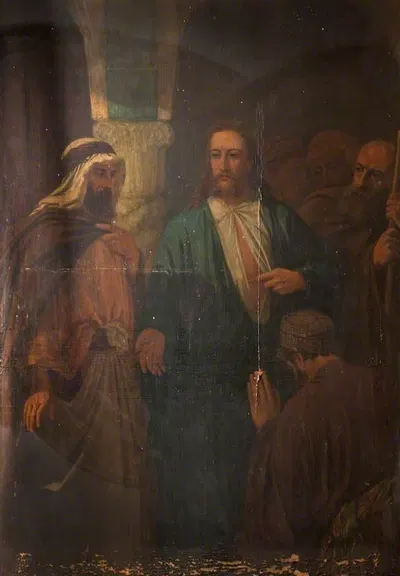 1886) - Doubting Thomas - A0038 - Paisley Museum by Robert Hawker Dowling — digital art print download