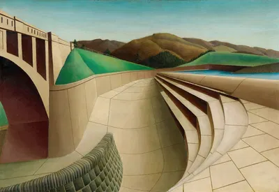 Пейзаж by Арнольд Уилтц, 1936 — digital art print download