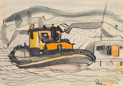 Study for The 'Bessie' of New York by Arthur Dove, 1932 — digital art print download