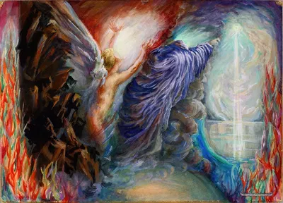 Love and Death by Da Loria Norman, 1931 — digital art print download