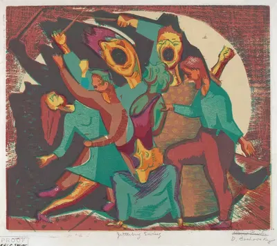 Джиттербаг свинг by Дэвид Бёрк — digital art print download