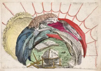 Ученые, консультирующие книги и глобус by Джованни Франческо Коста, c. 1747 — digital art print download