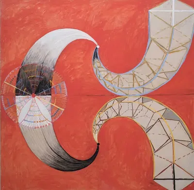 Group IX-SUW, The Swan, No. 9 by Hilma af Klint, 1915 — digital art print download