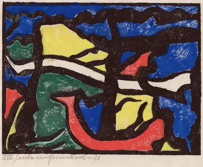 Composition by Jacoba van Heemskerck, 1914 — digital art print download