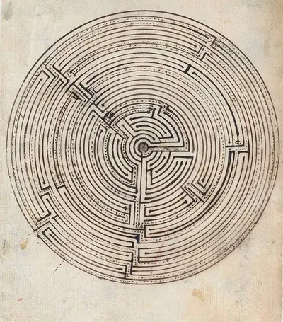 Labyrinth by Jan Brandes, 1770 - 1808 — digital art print download