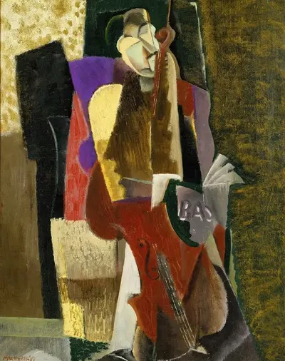 Виолончелист by Макс Вебер, 1917 — digital art print download
