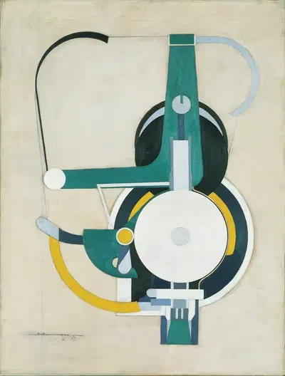Картина (ранее Машина) by Мортон Ливингстон Шамберг, 1916 — digital art print download