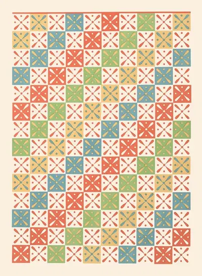 15. Потолок гробницы Соннофри (№ 97) by Гюстав Жекиер, 1911 — digital art print download